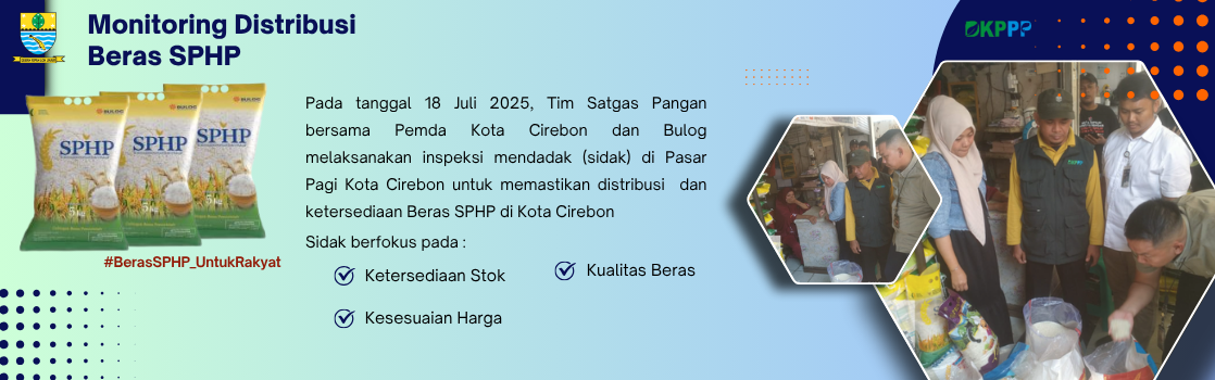 Monitoring distribusi Beras SPHP