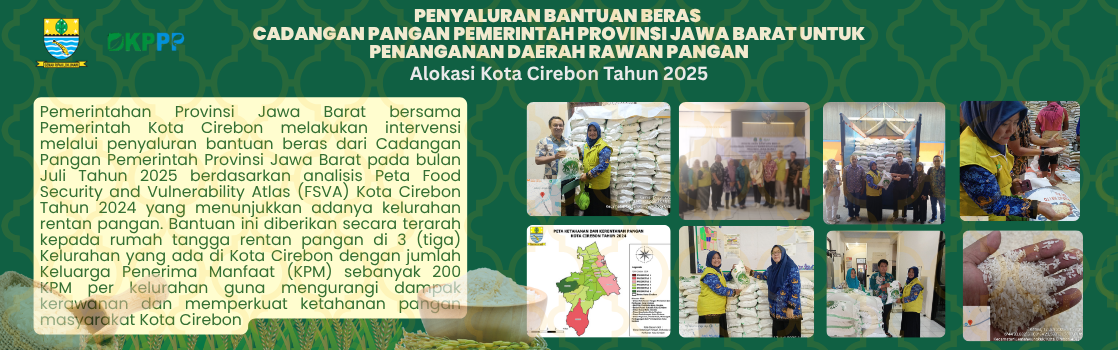 Penyaluran CPPD Prov Jabar untuk Penanganan Daerah Rawan Pangan